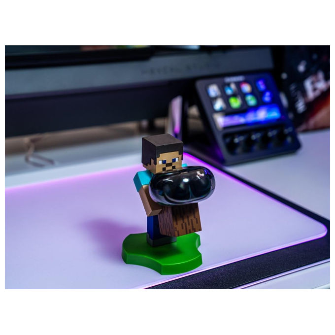 Minecraft Steve Mini Cable Guys Phone Stand