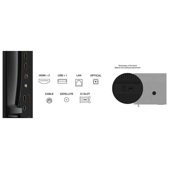 TCL 55P69K Smart TV 4K Ultra HD 55'' Dolby Audio
