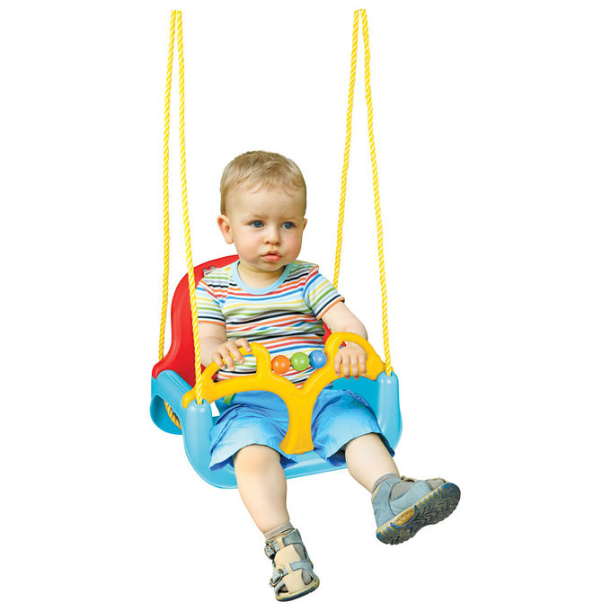 Yeppon Seggiolino Altalena Colorato 3 in 1