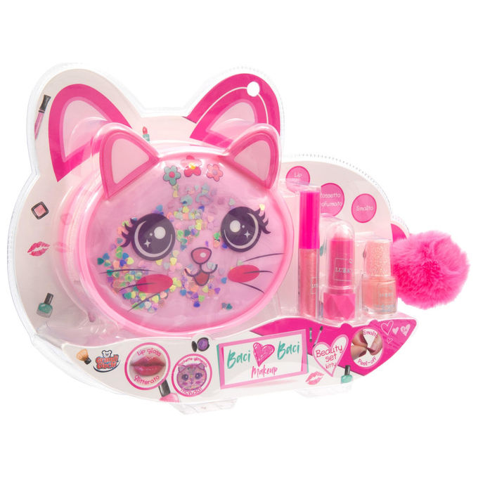 Grandi Giochi Baci Baci Cat Makeup Set Glitterato