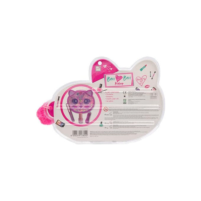 Grandi Giochi Baci Baci Cat Makeup Set Glitterato