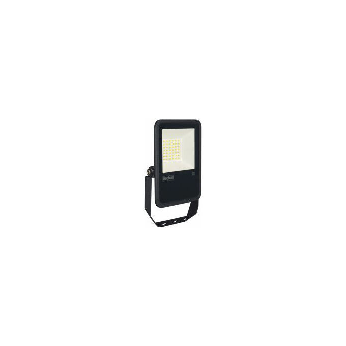 Beghelli Proiettore LED 10W Nero IP66 con Sensore 4K