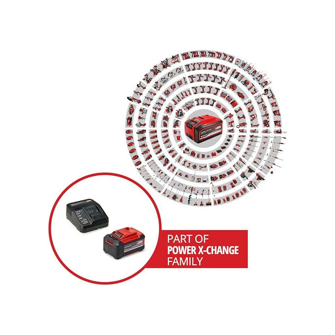 Einhell Batteria 5,2 Ah e Ricarica Power X-Change Starter Kit