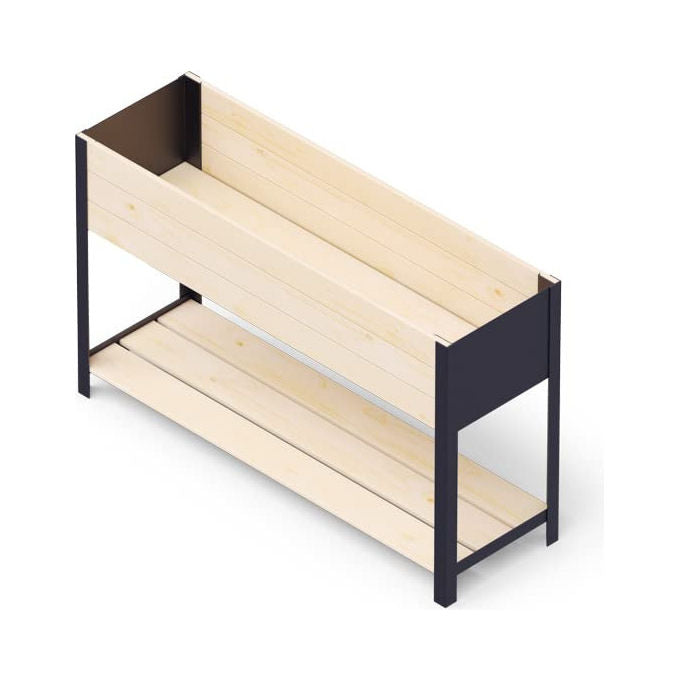 Upyard Fioriera Rialzata Moderna in Legno per Interni ed Esterni