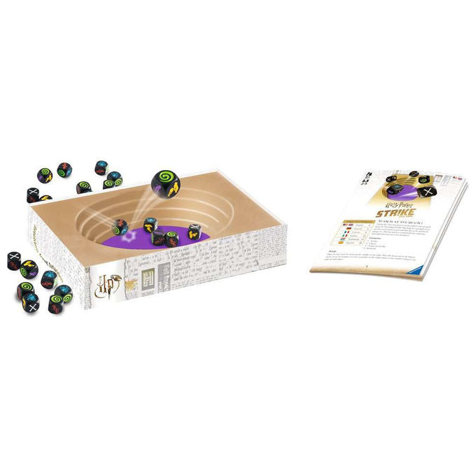 Ravensburger 26839 Harry Potter Strike Gioco di Dadi per Famiglia 2-5 Giocatori 8+ Anni 15 min