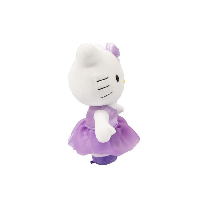 Hello Kitty Peluche Chic con Vestitino Viola