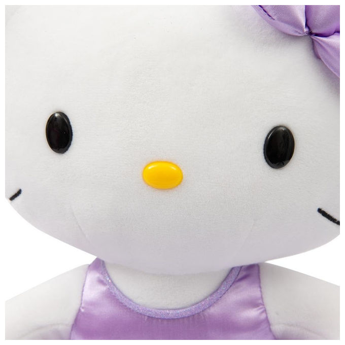 Hello Kitty Peluche Chic con Vestitino Viola