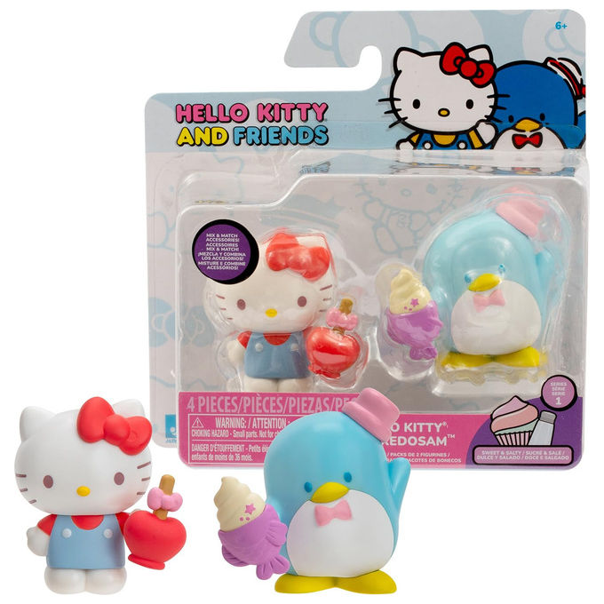 Hello Kitty Confezione 2 Figure 5 cm Assortimento