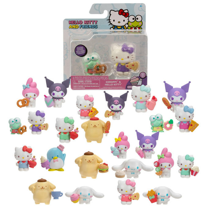 Hello Kitty Confezione 2 Figure 5 cm Assortimento
