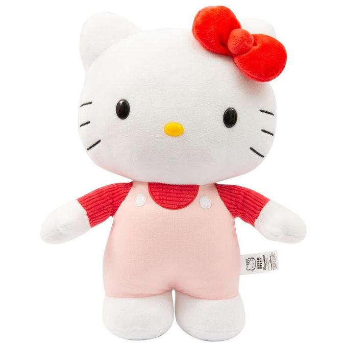 Hello Kitty Peluche Moda Rosa con Fiocco Rosso