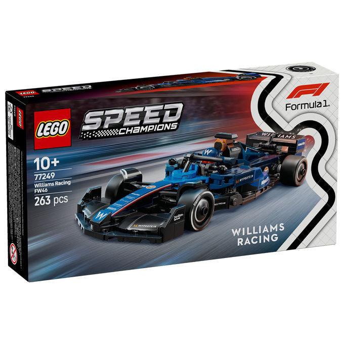 Lego 77249 Speed Champions Auto da Corsa F1 Williams Racing FW46 Set Costruzione 263 Pezzi con Minifigure Pilota