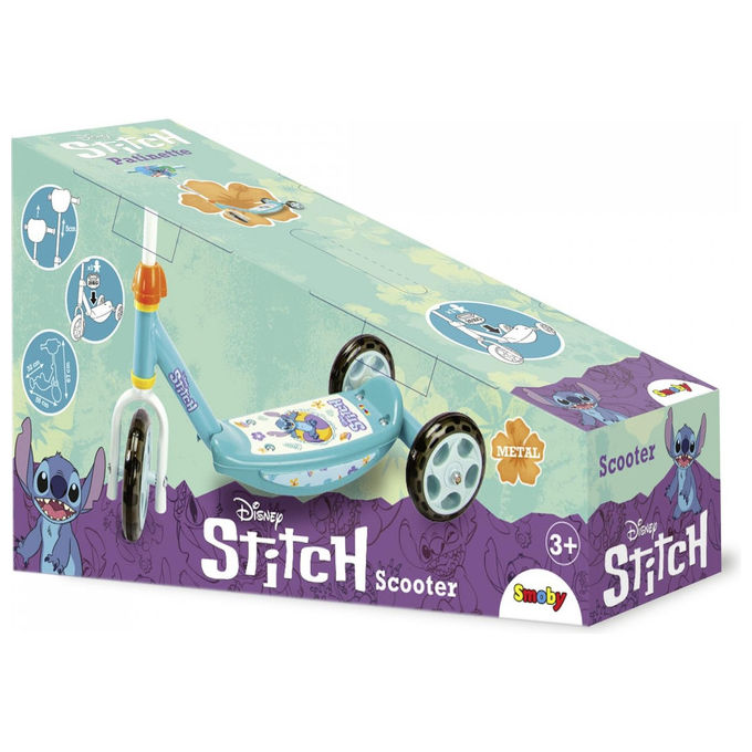 Smoby Monopattino Universale a Tre Ruote per Bambini