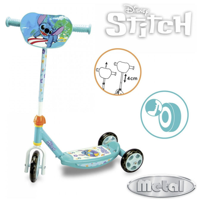 Smoby Monopattino Universale a Tre Ruote per Bambini