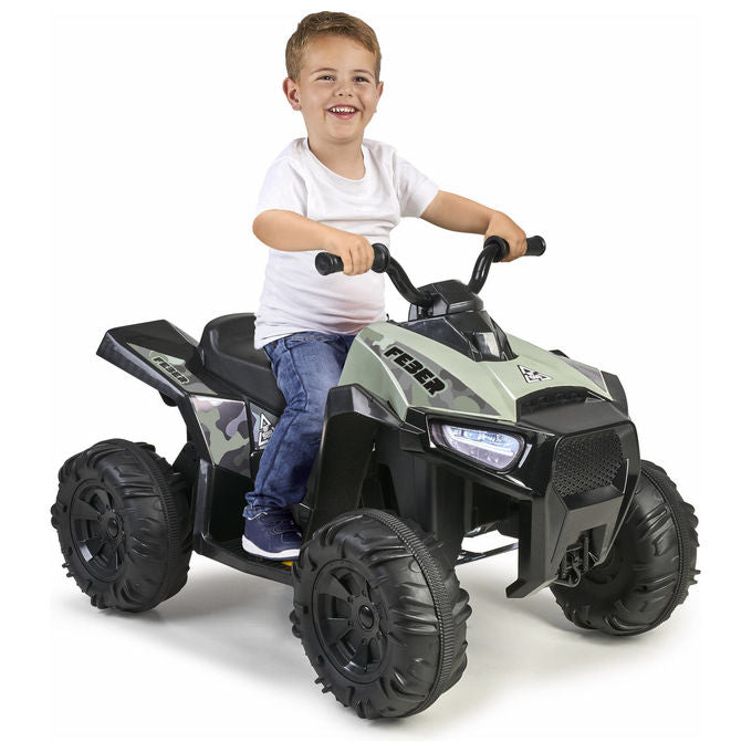 FEBER Quad Boxer 12V Giocattolo Elettrico per Bambini