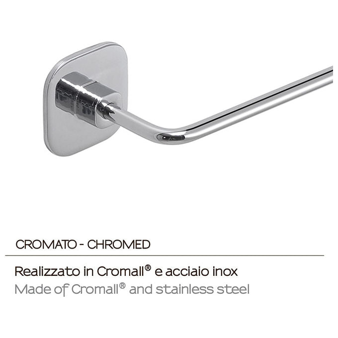 Gedy G-Teide Porta Asciugamani in Acciaio Inox 30cm