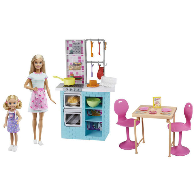 Barbie Chelsea Cucina Multicolore
