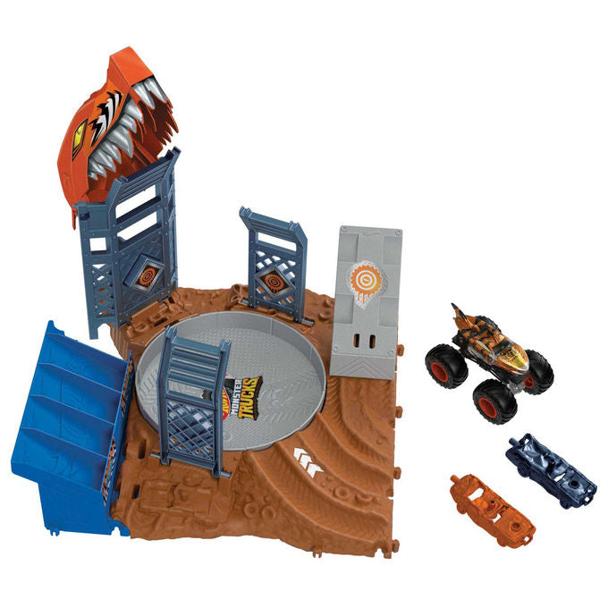 Hot Wheels Monster Trucks Set Pista e Truck