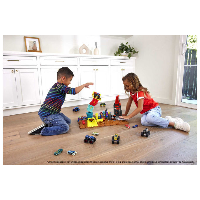 Hot Wheels Monster Trucks Set Pista e Truck