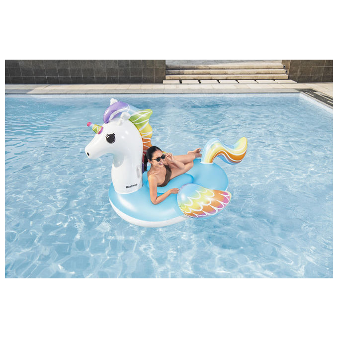 Bestway Gonfiabile Cavalcabile Multicolore per Bambini
