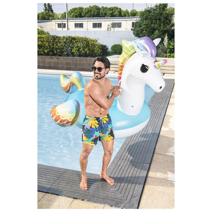 Bestway Gonfiabile Cavalcabile Multicolore per Bambini