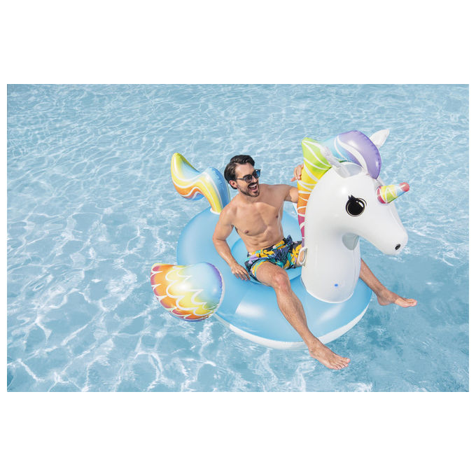 Bestway Gonfiabile Cavalcabile Multicolore per Bambini