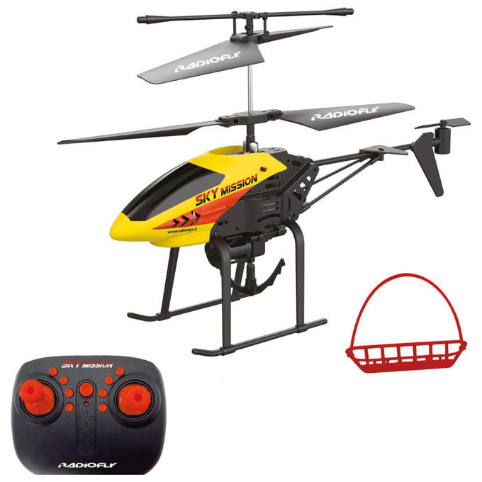 Radiofly Elicottero Radiocomandato Sky Mission per Bambini