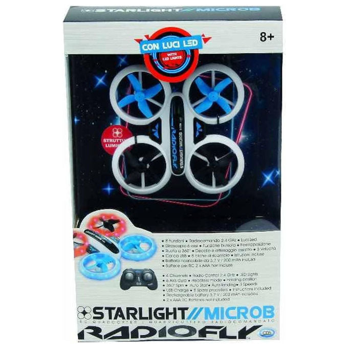 RadioFly Stralight Drone Con Luci