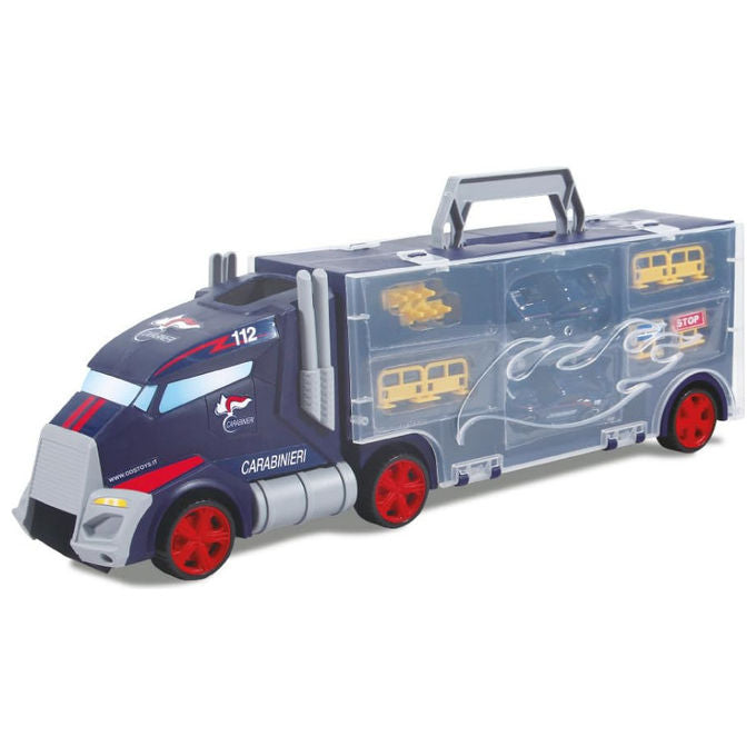 Silver Wheel Camion Carabinieri Valigetta con 2 Auto Die Cast