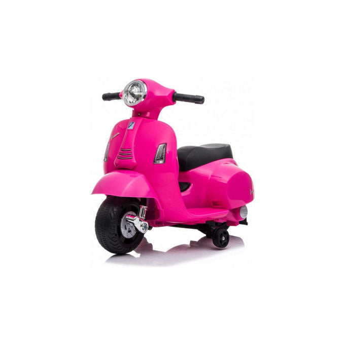 Biemme Moto Elettrica 6 Volt Vespa Rosa