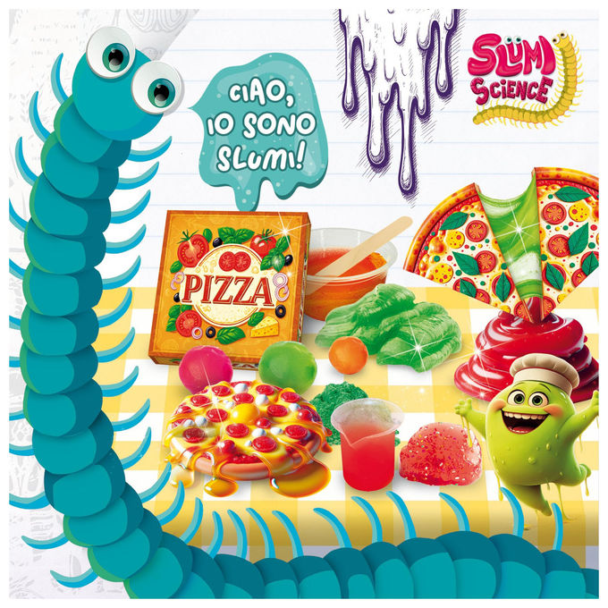 Yeppon Kit Creativo Slime e Pizze Divertenti