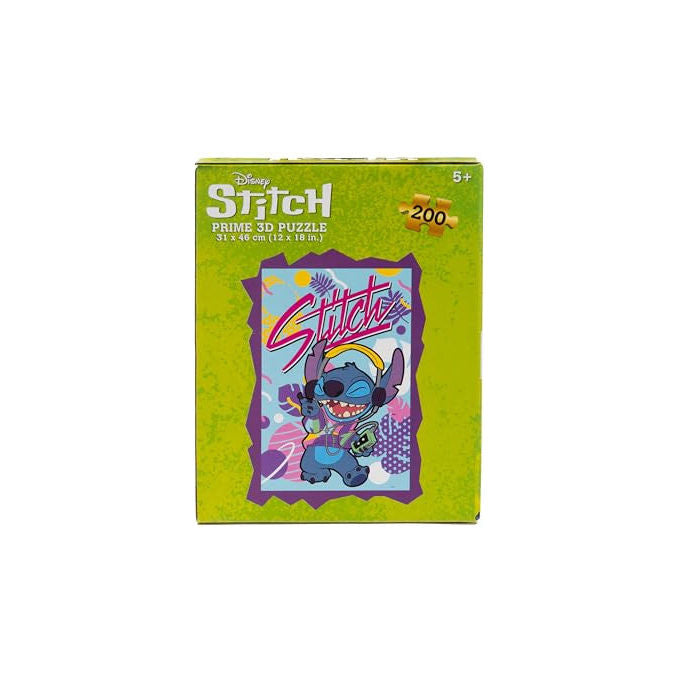 Grandi Giochi Puzzle Stitch Puzzle 200 Pz Con Walkman