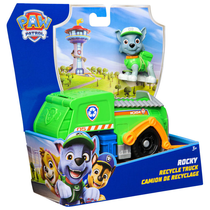Paw Patrol Camion dei Rifiuti Rocky