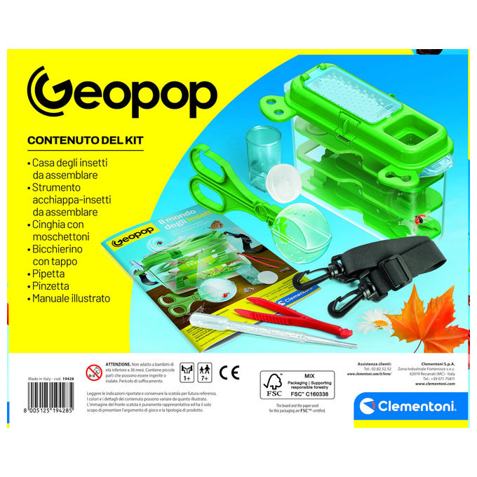 Clementoni Scienza e Gioco Lab Kit Insetti