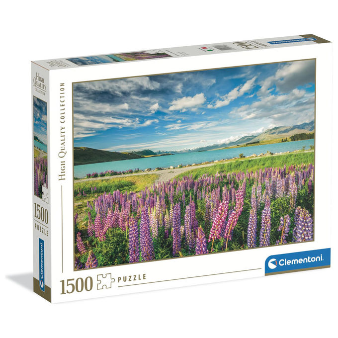 Clementoni Puzzle 1500 Pezzi Lago Tekapo Made in Italy