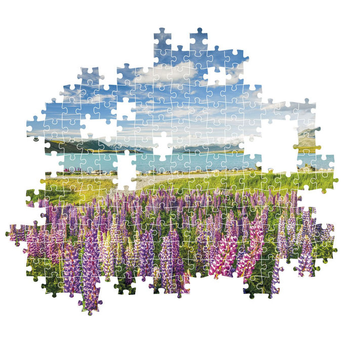 Clementoni Puzzle 1500 Pezzi Lago Tekapo Made in Italy