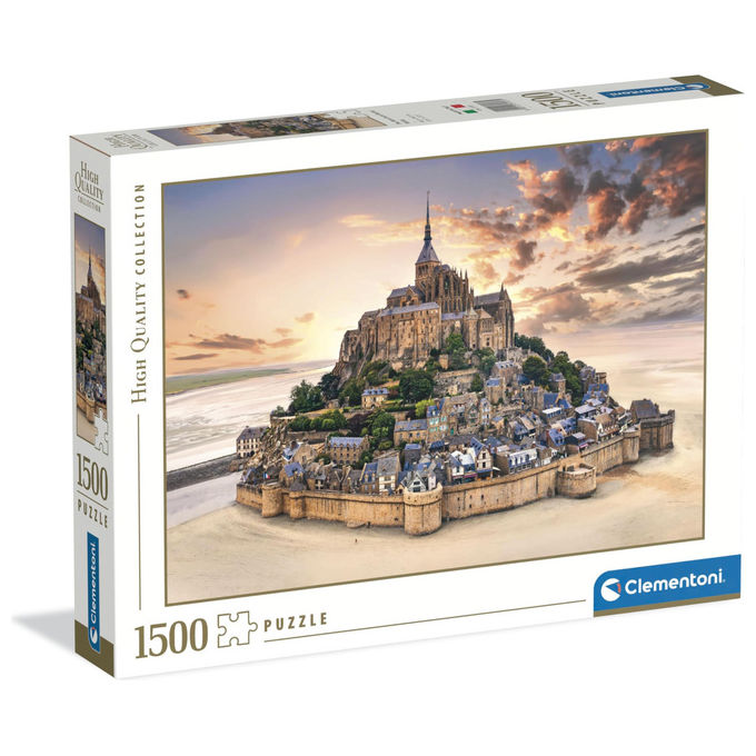 Clementoni Puzzle 1500 Pezzi Monte Saint Michel
