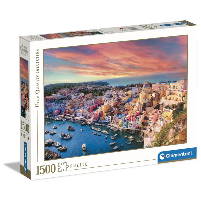 Clementoni Puzzle 1500 Pezzi Procida Collezionabile