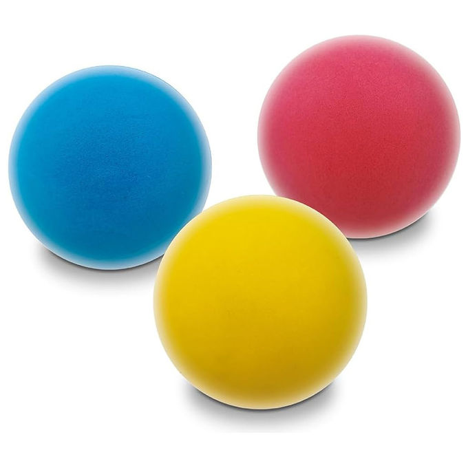 Globo Palle Spugna 3 Pezzi Diam.7