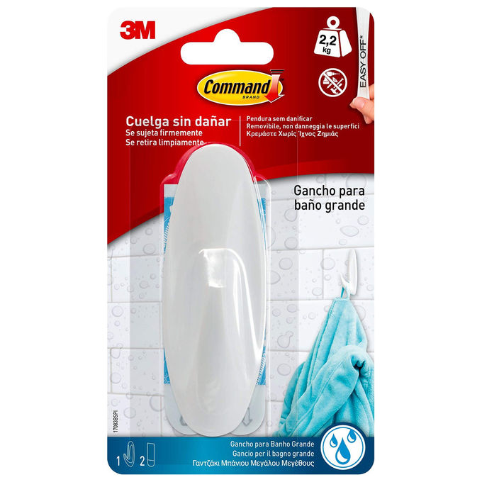 Command Ganci Resistenti All'Acqua per Ambienti Umidi