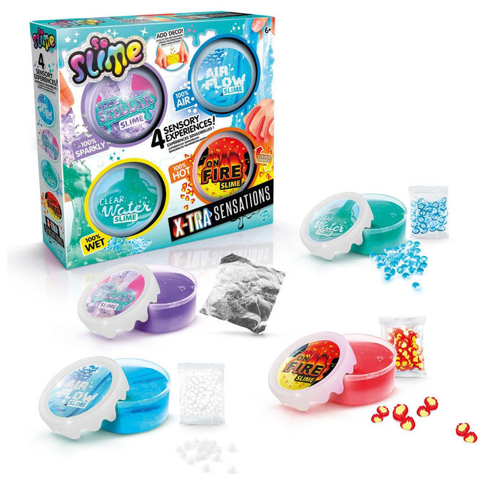 So Slime X-Tra Sensations Set da 4 Vasetti