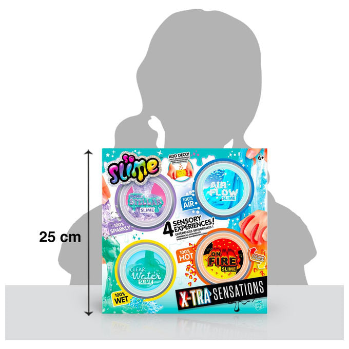 So Slime X-Tra Sensations Set da 4 Vasetti