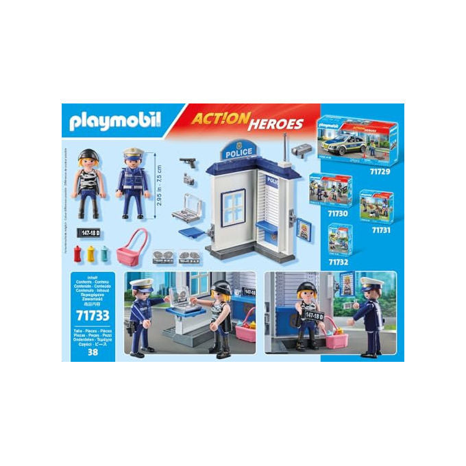 Playmobil Chi e' stato? Poliziotto Stanza Interrogatori