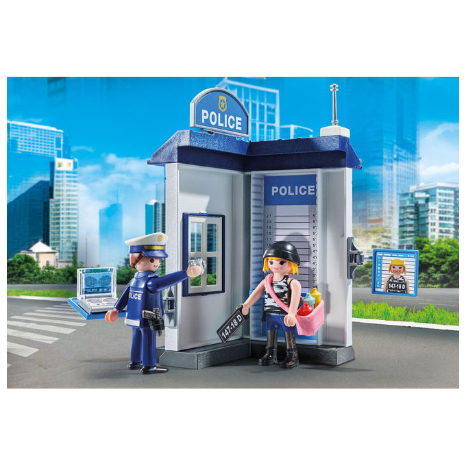 Playmobil Chi e' stato? Poliziotto Stanza Interrogatori