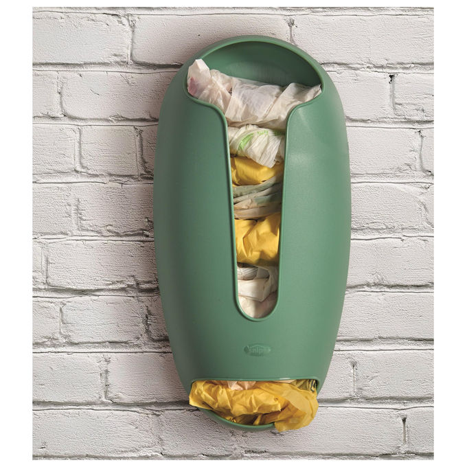 Snips Porta Sacchetti Verde Organizzatore Made in Italy