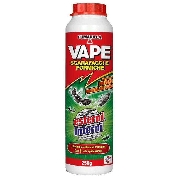 VAPE Insetticida Polvere Scarafaggi e Formiche 250g