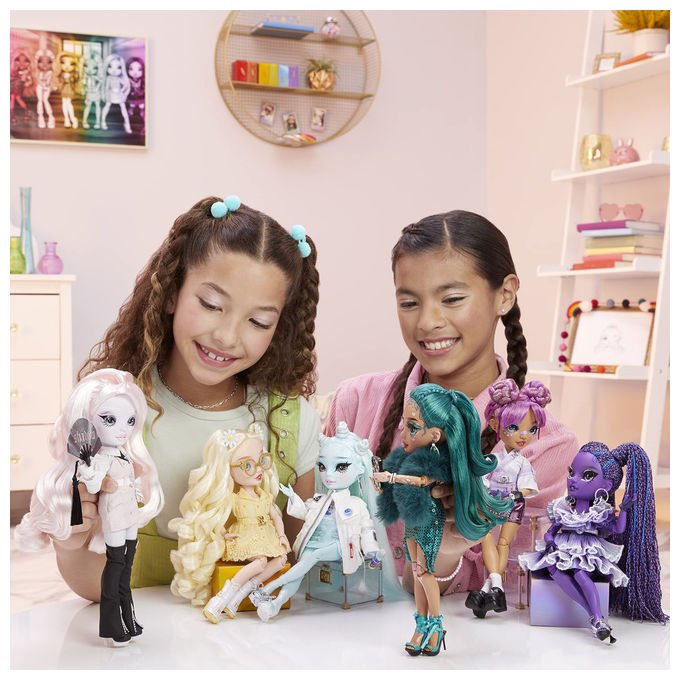 Rainbow High 583066EUC Shadow High Dia Mante Bambola alla Moda Serie 2 Snodabile 10+ Accessori colore Viola