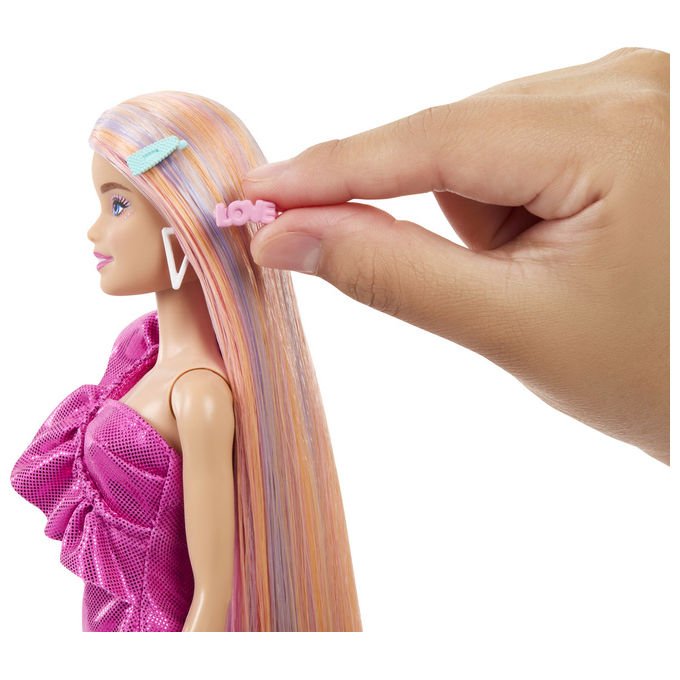Barbie Bambola alla Moda JDC85 Multicolore con Abito Rimovibile e Accessori 3+ anni