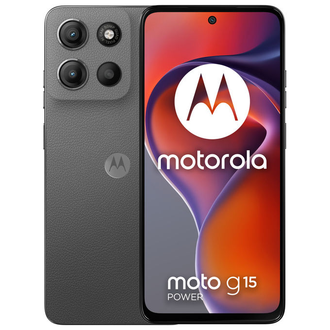 Motorola moto g15 power Smartphone 6.72'' 512GB 8GB RAM 50MP 6000mAh Grigio Android 15