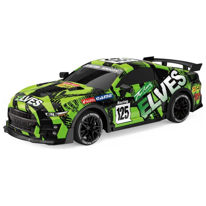 RE-EL TOYS Flash Racer Auto Radiocomandata Verde 1:16