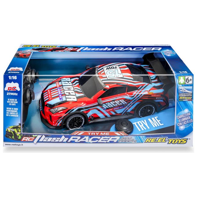 RE-EL TOYS Flash Racer Auto Radiocomandata Verde 1:16
